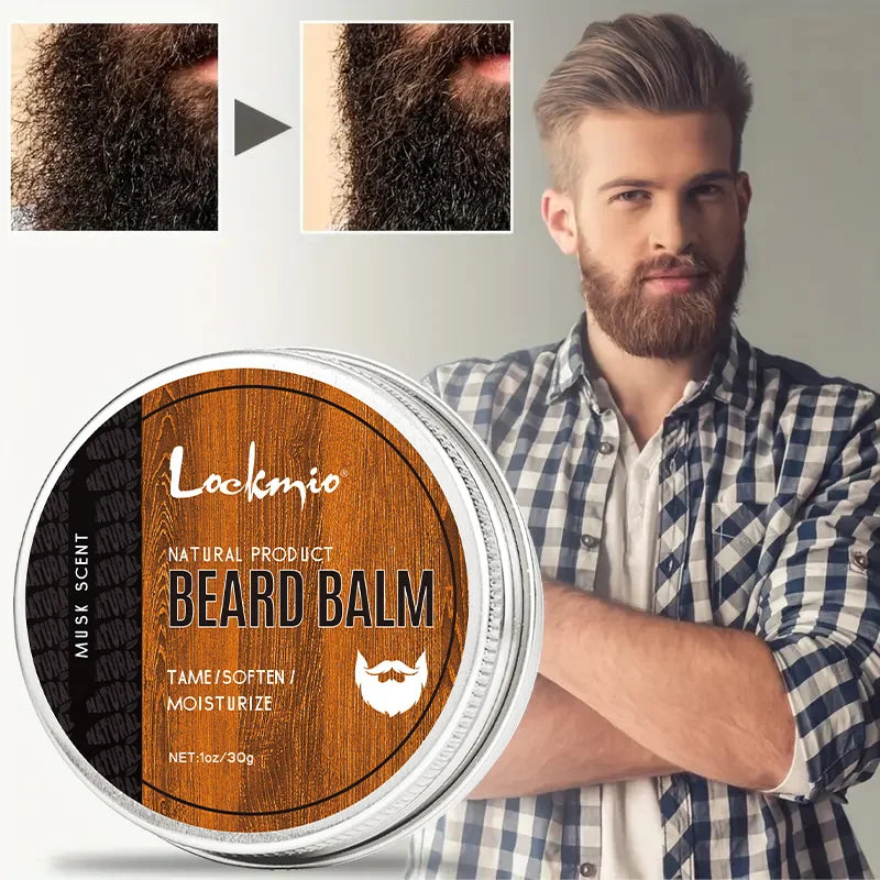 Men Beard Balm Kit Whisker